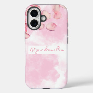 coque iphone "Laissez fleurir vos rêves"