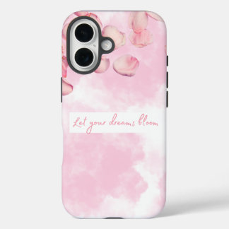 coque iphone "Laissez fleurir vos rêves"