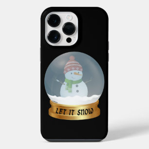 Coque Pour Pour iPhone 14 Pro Max LAISSEZ TOMBER LA NEIGE bonhomme de neige drôle da