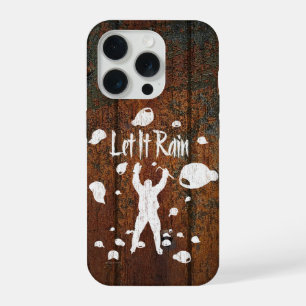 Coque iPhone 15 Pro Laissez tomber la pluie (Hockey)