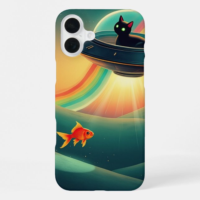 Coque iPhone L'Alien parfait (Verso)