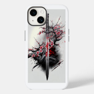 Coque Pour iPhone 14 "Lame de Fleurs"
