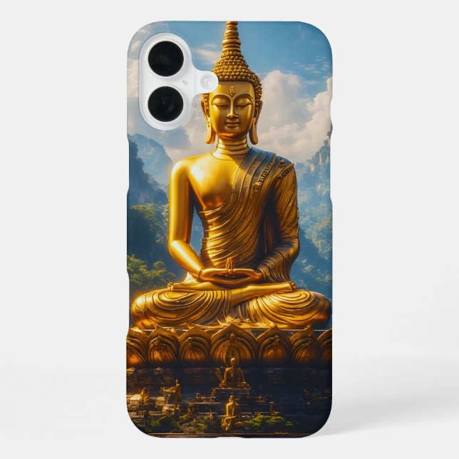 Coque iPhone L'Âme Dorée du Siam (Verso)