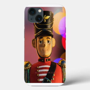 Etui iPhone 13 L'ami soldat jouet classique de Noël de SlipperyJo