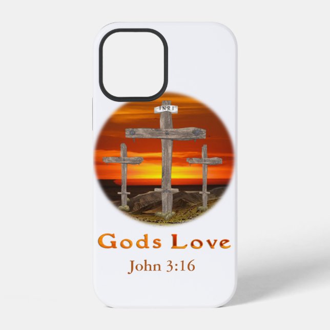 Coque iPhone L'amour de Dieu (Verso)