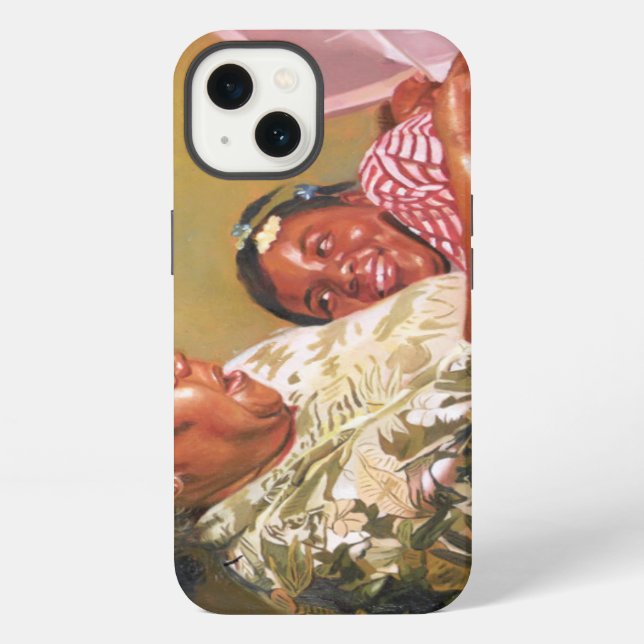 Coque iPhone L'amour de grand-mère 1995 (Verso)
