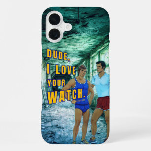Coque iPhone 16 Plus L'amour de SlipperyJoe pour votre montre artiste L