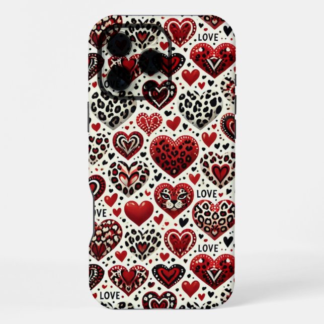 Coque iPhone L'amour est dans l'air (Verso)