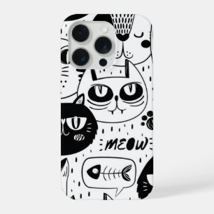 Coque iPhone 15 Pro L'amoureux ultime de chats - Animal de compagnie c