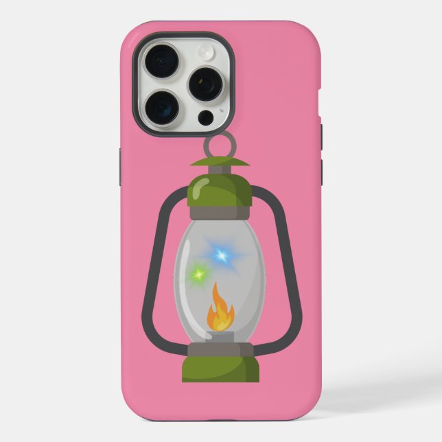 Coque iPhone lampe ancienne (Verso)