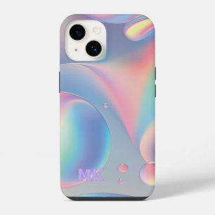 Coque Pour iPhone 14 Lampe de lave psychédélique de style hippie en arc