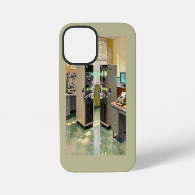 Coque iPhone « Langage Machine » - Technologie humoristique     (Verso)
