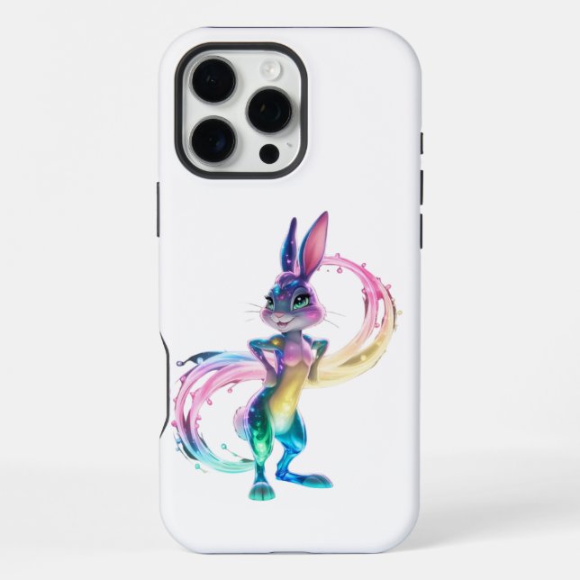 Coque iPhone Lapin adorable (Verso)