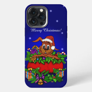 Etui iPhone 13 Pro Max Lapin de Noël