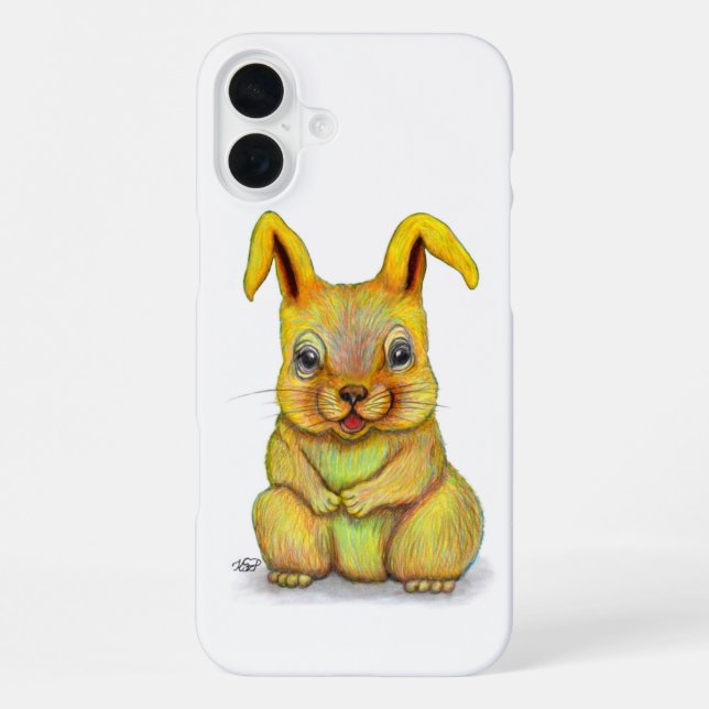 Coque iPhone Lapin d'eau (Verso)