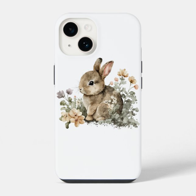 Coque iPhone Lapin mignon (Verso)