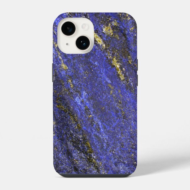 Coque iPhone Lapis bleu Lazuli (Verso)