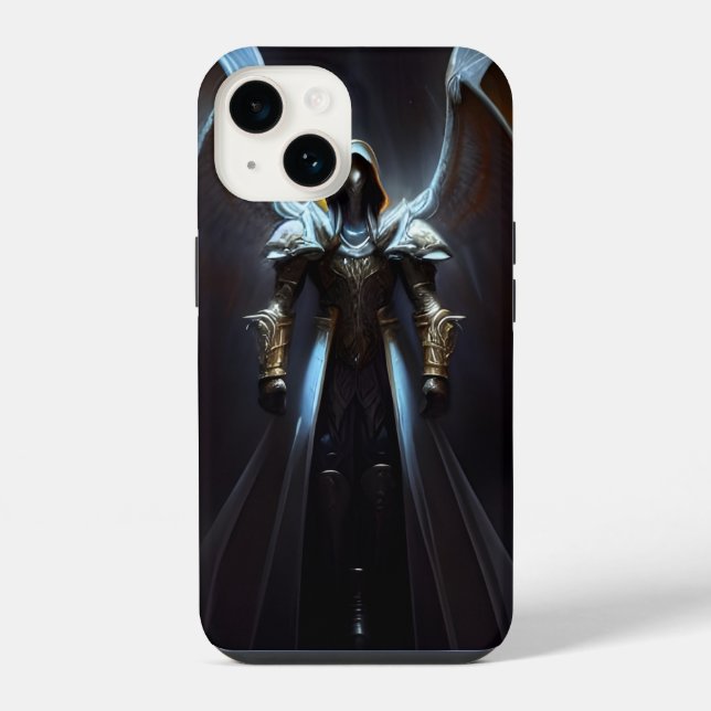 Coque iPhone L'Archange Uriel (Verso)