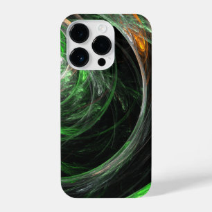 Coque Pour iPhone 14 Plus L'art Abstrait vert du monde entier