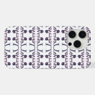 Coque iPhone 15 Pro Max L'art de l'amour : lettres élégantes et Rose flori