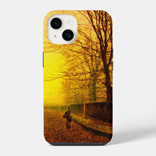 Coque iPhone L'automne doré John Atkinson Grimshaw (Verso)