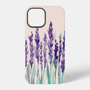 Coque iPhone 12 lavande française aquarelle