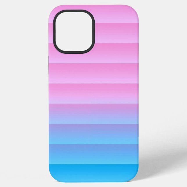 Coque iPhone Lavande Turquoise - Beaucoup de couleurs Gradient (Verso)