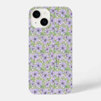 Coque Pour iPhone 14 Lavender Bloom Floral