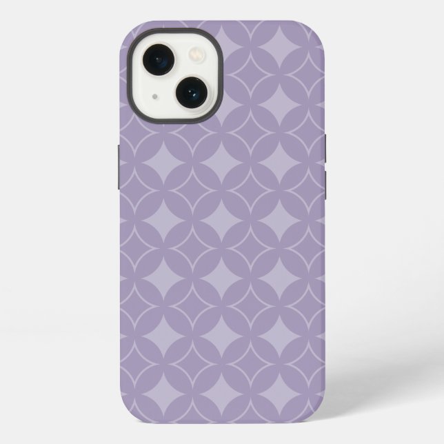 Coque iPhone Lavender shippo pattern Case-mate iPhone case (Verso)