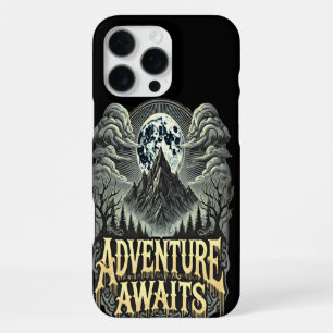 Coque iPhone 16 Pro Max L'aventure attend dans un paysage mystique de mont