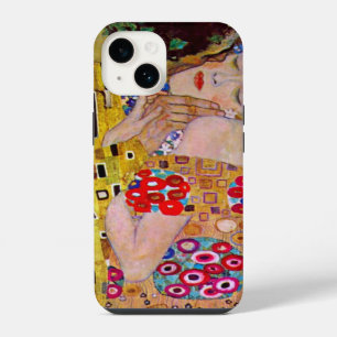 Coque Pour iPhone 14 Le baiser de Gustav Klimt, Art Nouveau Vintage