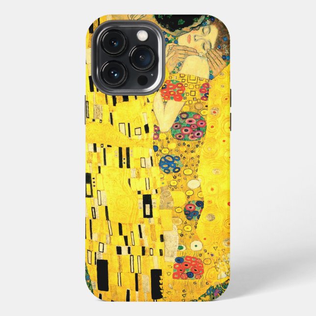 Coque iPhone Le baiser de Gustav Klimt Coque-coque iphone (Verso)