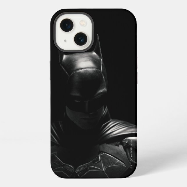 Coque iPhone Le Batman dans l'ombre (Verso)