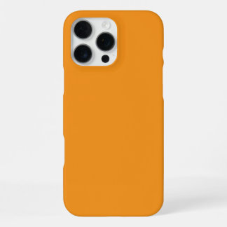 Coque iPhone 16 Pro Max le boîtier présente un étui de iphone orange vibra
