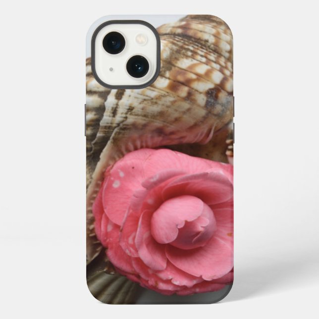 Coque iPhone Le Camélia Et Les Coquilles (Verso)
