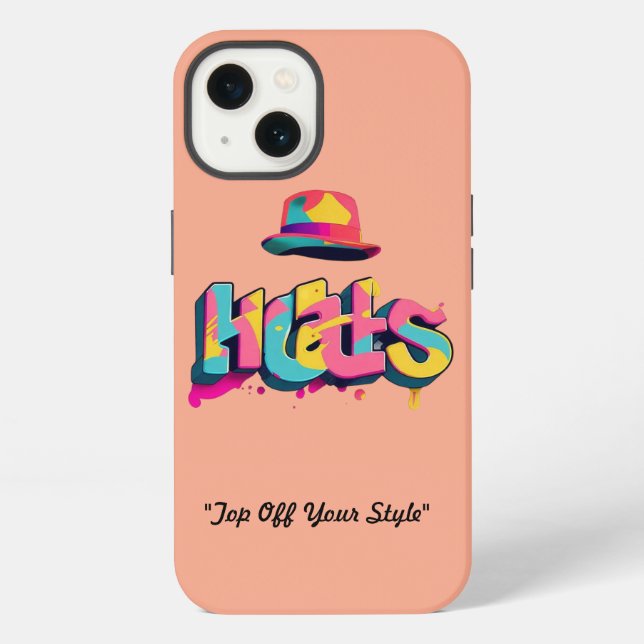 Coque iPhone "Le Chapeau est sur" (Verso)
