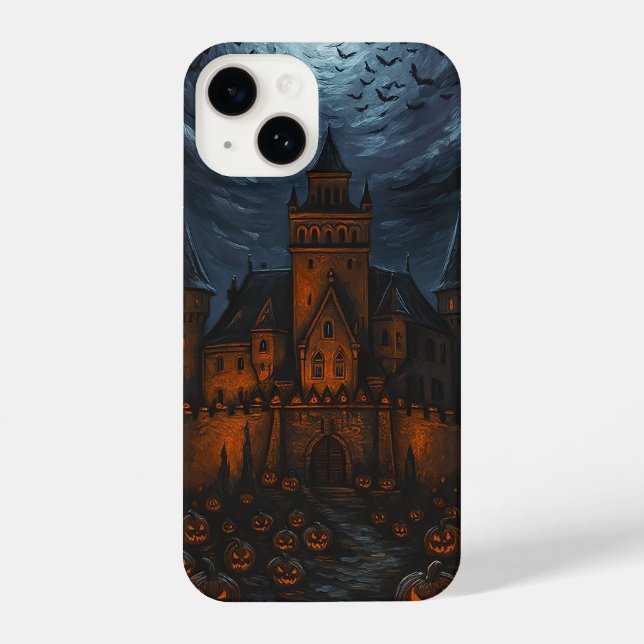 Coque iPhone Le château du roi Citrouille (Verso)