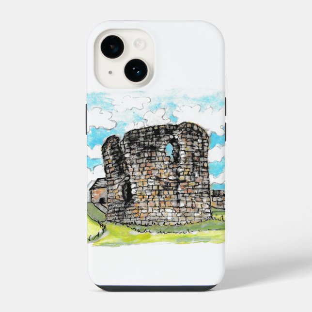 Coque iPhone Le château gallois (Verso)