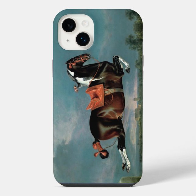 Coque iPhone Le Cheval Pie "Cehero" Monogramme Cabré (Verso)