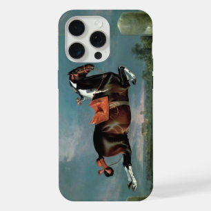 Coque iPhone 15 Pro Max Le cheval pie "Cehero" se cabrant