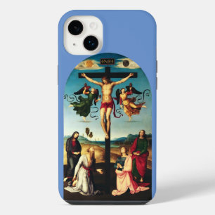 Le Christ crucifié avec la Vierge Marie