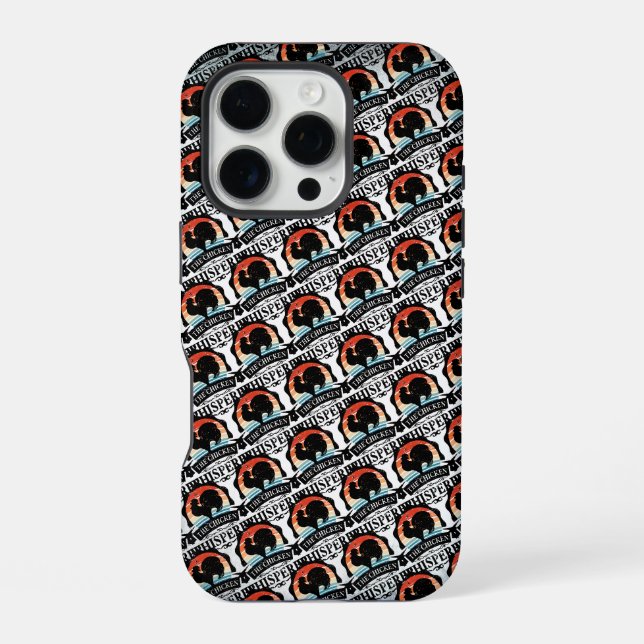 Coque iPhone Le Chuchoteur de Poulets Drôle (Verso)