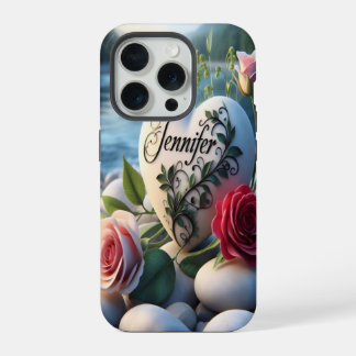 Coque iPhone 15 Pro Le coeur de Jennifer au bord de la rivière