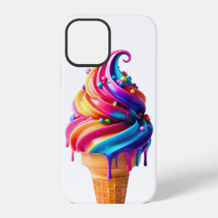 Coque iPhone 12 Pro Le cône de glace classique de SlipperyJoe's vibran