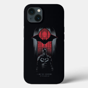 Etui iPhone 13 Le contour de la fenêtre de Batman
