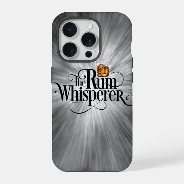 Coque iPhone Le Coque-coque iphone du rhum Whisperer (Verso)