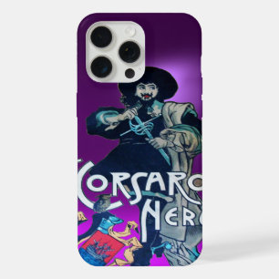 Coque iPhone 15 Pro Max LE CORSAIRE NOIR violet