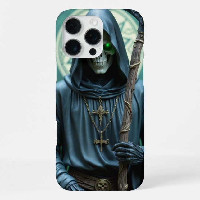 Coque iPhone Le destin gothique de la Faucheuse  (Verso)