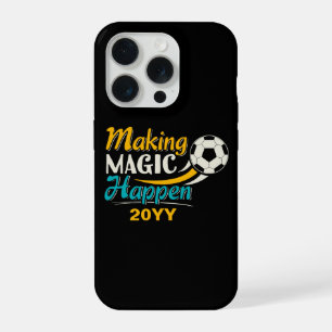 Coque iPhone 15 Pro Le football fait la magie