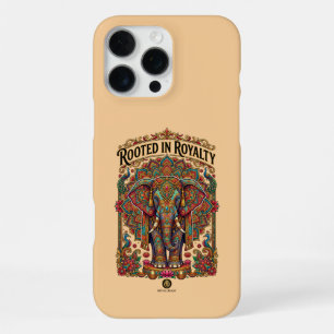 Coque iPhone 16 Pro Max Le Géant Doux : Conception Artistique d'Éléphant